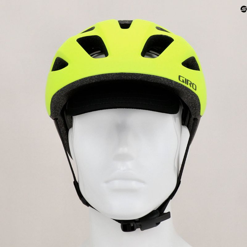 Шолом велосипедний Giro Cormick Integrated MIPS matte highlight yellow black 8