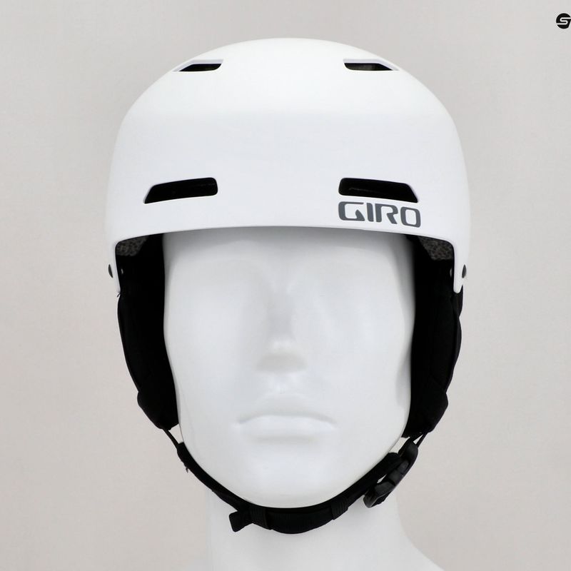 Шолом гірськолижний Giro Ledge FS matte white 8