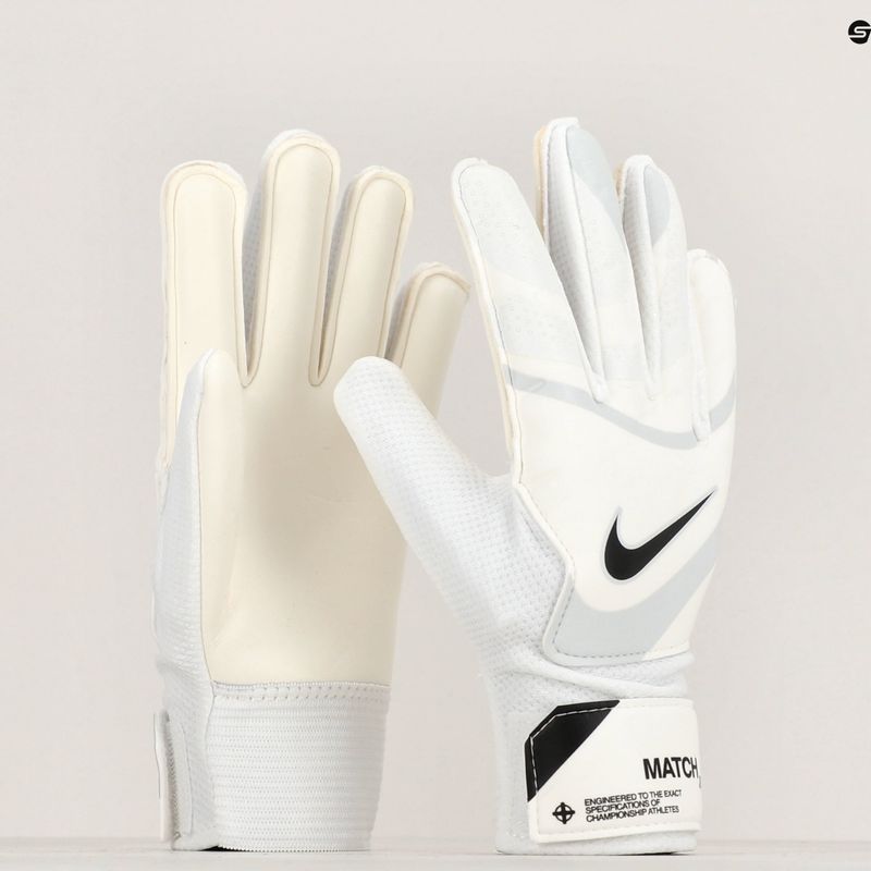 Рукавиці воротарські дитячі Nike Match white/pure platinum/black 6