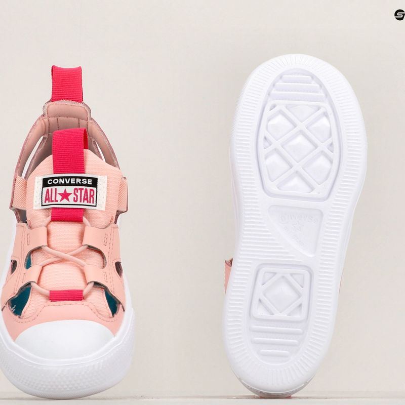 Босоніжки для дівчат Converse Ultra Sandal Slip storm pink/pink zest 8