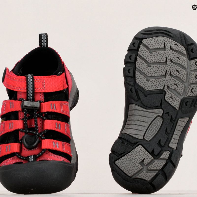 Сандалі дитячі KEEN Newport H2 ribbon red/gargoyle 8