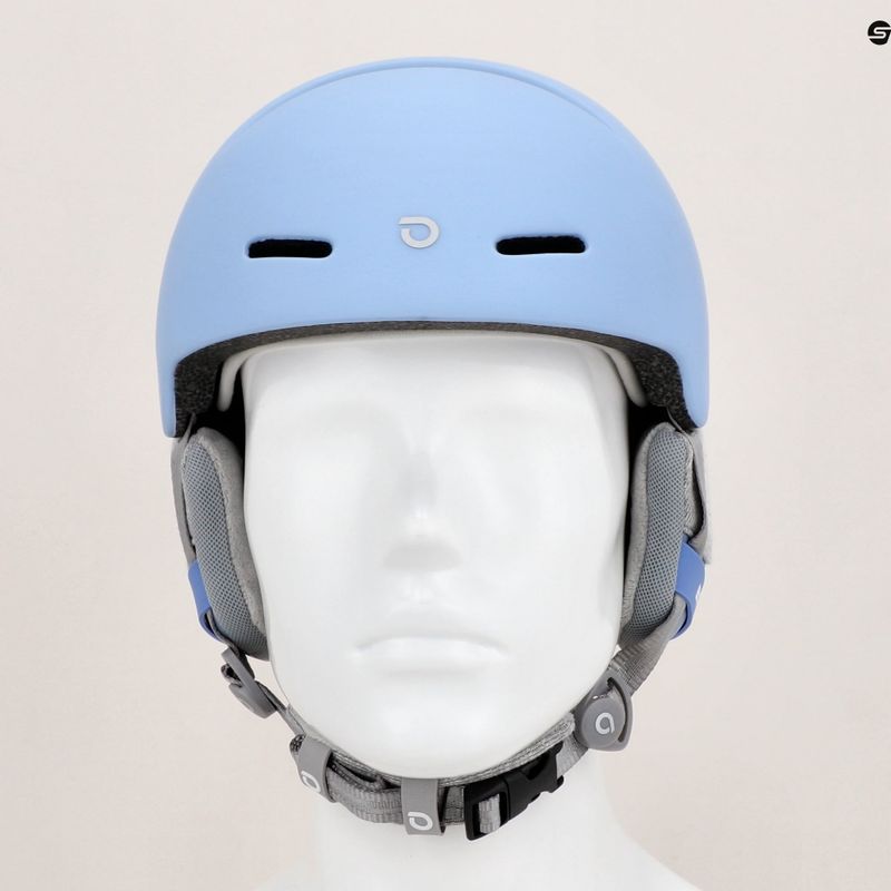 Шолом лижний Briko Blenda cerulean blue 8