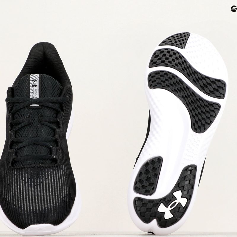 Черевики для бігу чоловічі Under Armour Charged Speed Swift black/white/white 8