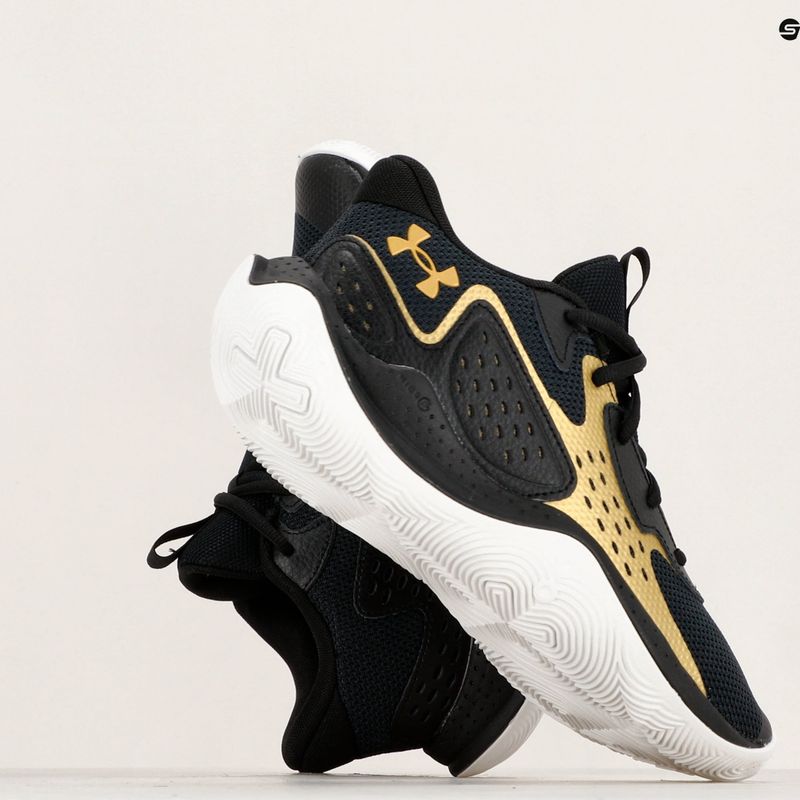 Черевики для баскетболу Under Armour Jet' 23 black/metallic gold/metallic gold 8