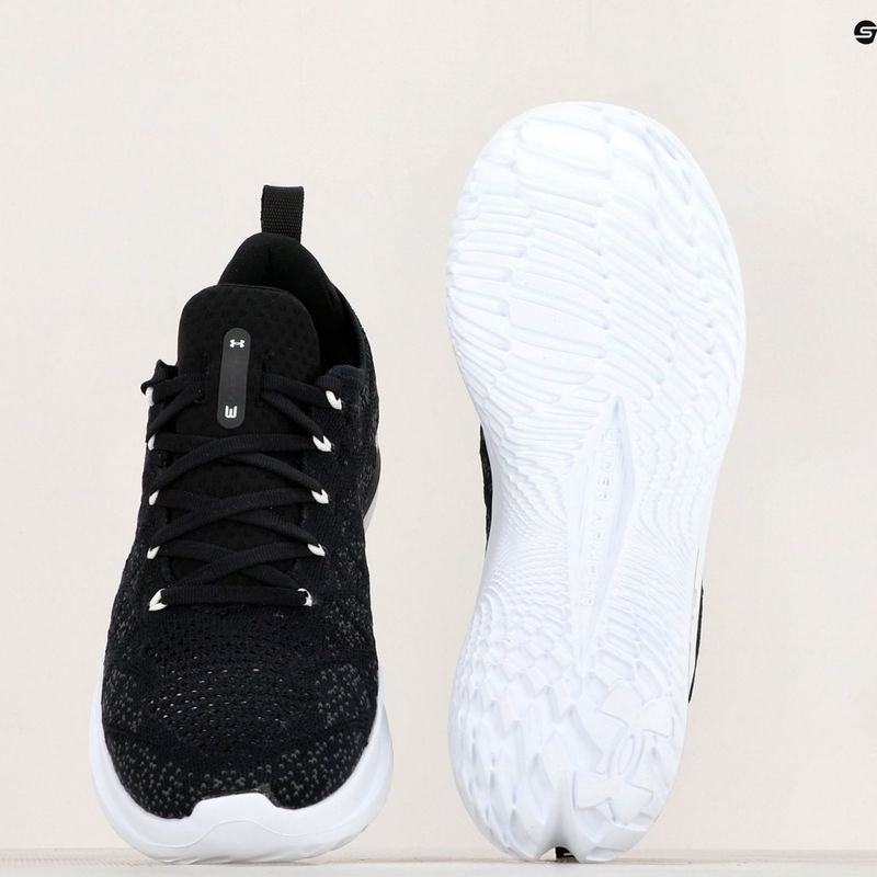 Черевики для бігу чоловічі Under Armour Velociti 3 black/white/white 8