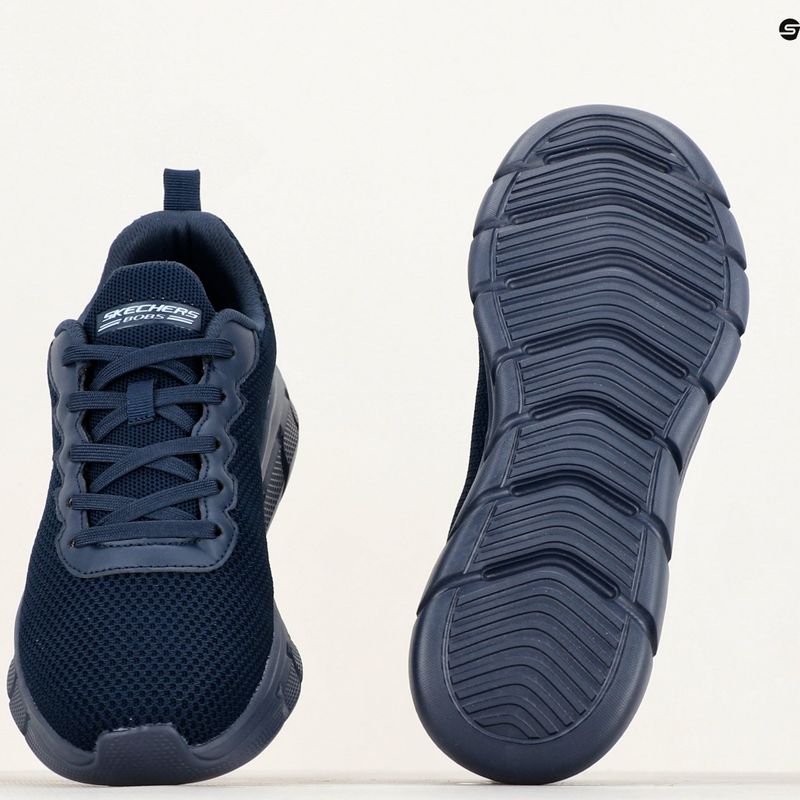 Черевики чоловічі SKECHERS Bobs B Flex Chill Edge navy 8