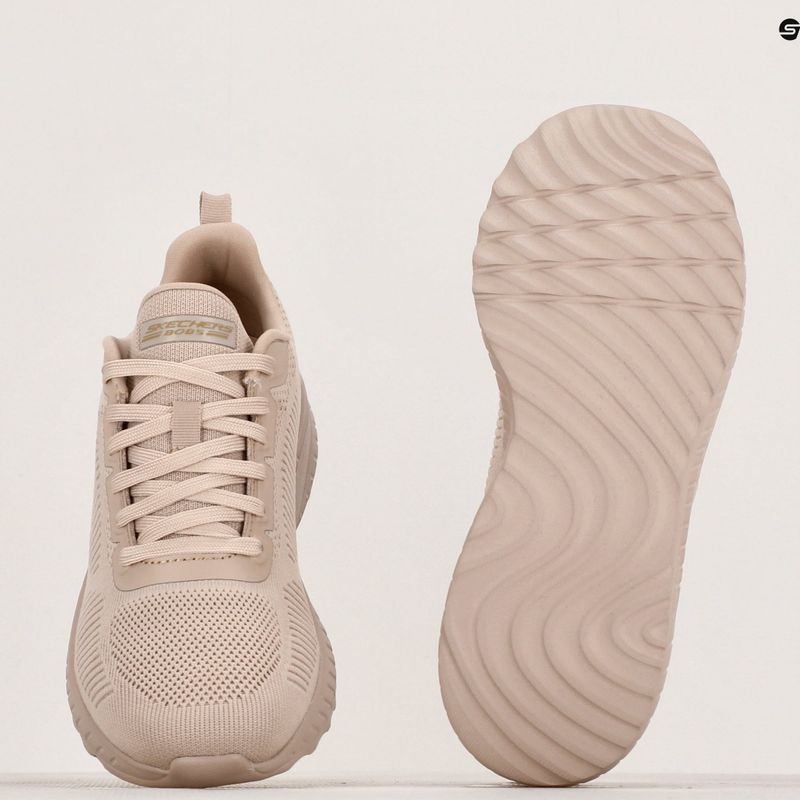 Черевики жіночі SKECHERS Bobs Squad Chaos Face Off beige 8