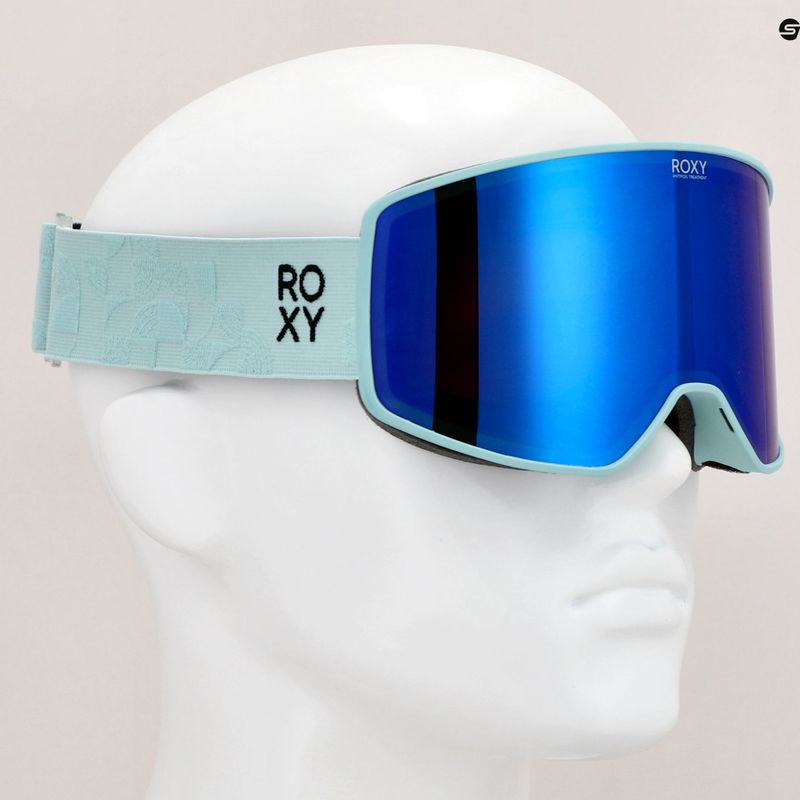 Маска сноубордична жіноча ROXY Storm fair aqua/ml blue 8