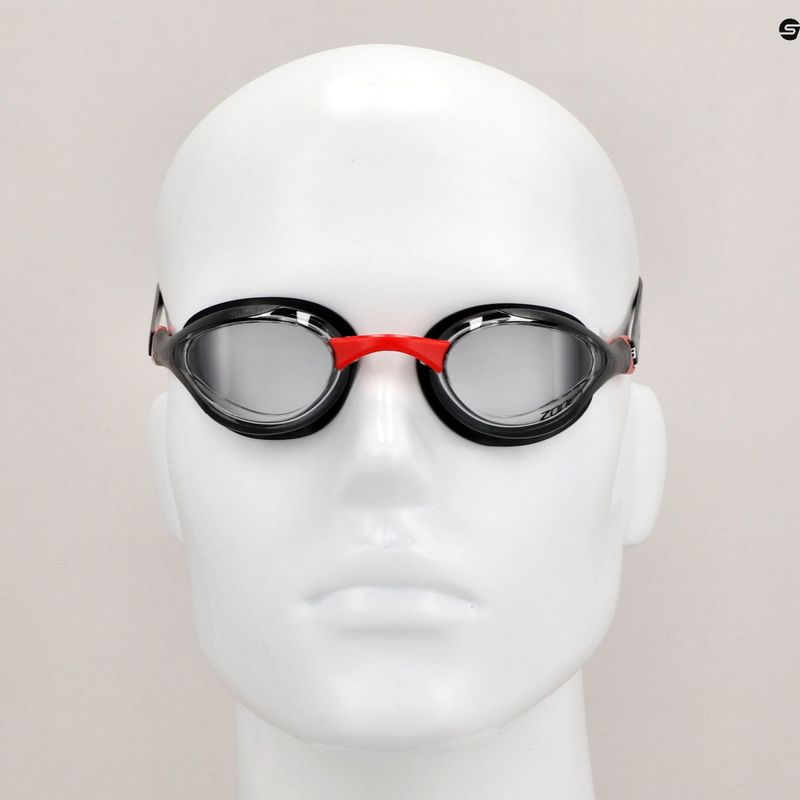 Окуляри для плавання ZONE3 Volare Streamline Racing black/red 6