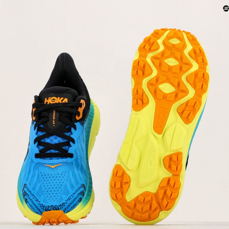 Черевики для бігу жіночі HOKA Challenger ATR 7 diva blue/evening primrose 9