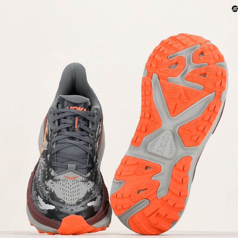 Черевики для бігу чоловічі HOKA Stinson 7 casterlock/cabernet 10