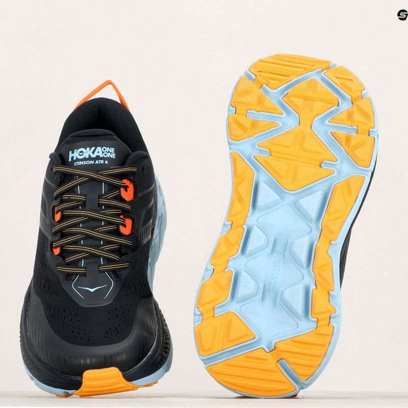 Черевики для бігу чоловічі HOKA Stinson ATR 6 blue graphite/summer song 19