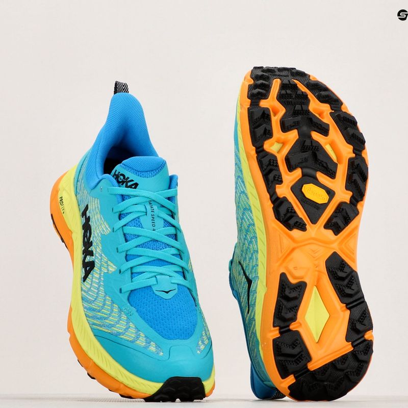Черевики для бігу чоловічі HOKA Mafate Speed 4 ceramic/diva blue 10