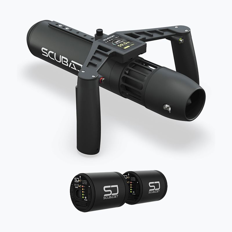 Комплект для дайвінгу SCUBAJET PRO Dive Kit black