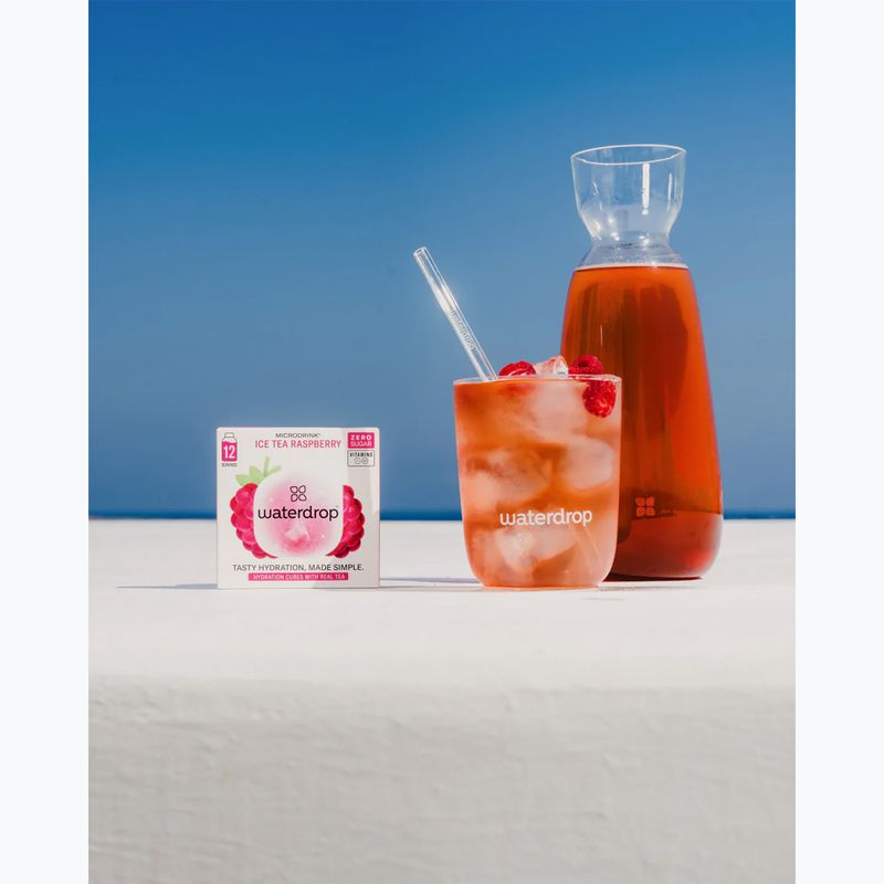 Напій ізотонічний waterdrop Microdrink Flair 12 кубиків raspberry/ elderflower 3