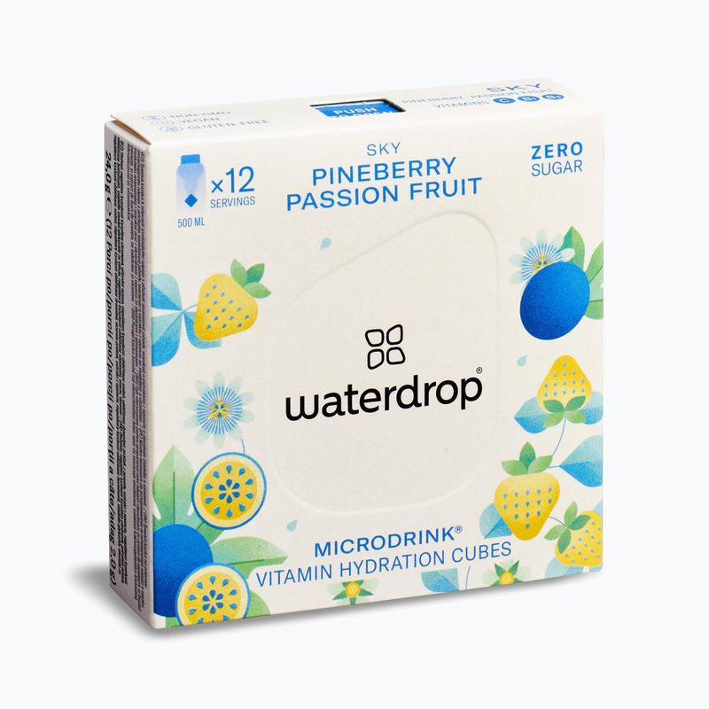 Напій ізотонічний waterdrop Microdrink Sky 12 кубиків pineberry passion fruit 2