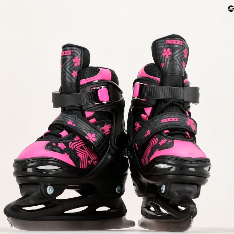 Ковзани дитячі Roces Jokey Ice 3.0 Girl black/pink 9