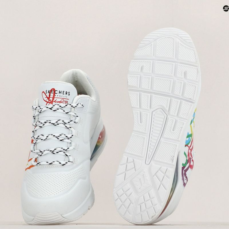 Черевики жіночі SKECHERS Uno 2 Floating Love white/multi 11