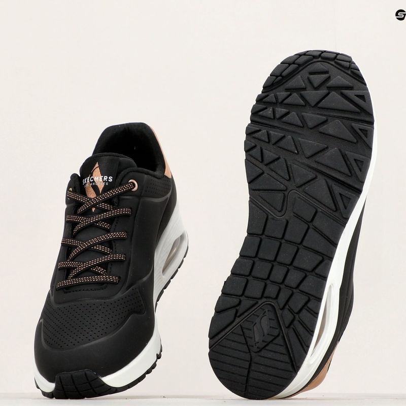 Черевики жіночі SKECHERS Uno Shimmer Away black 11