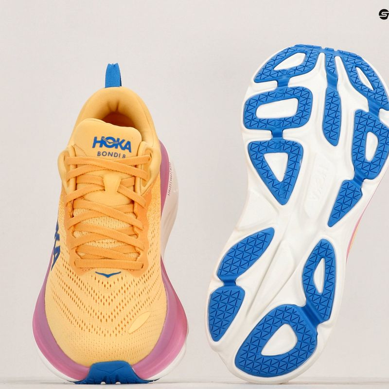 Черевики для бігу жіночі HOKA Bondi 8 impala/cyclamen 10