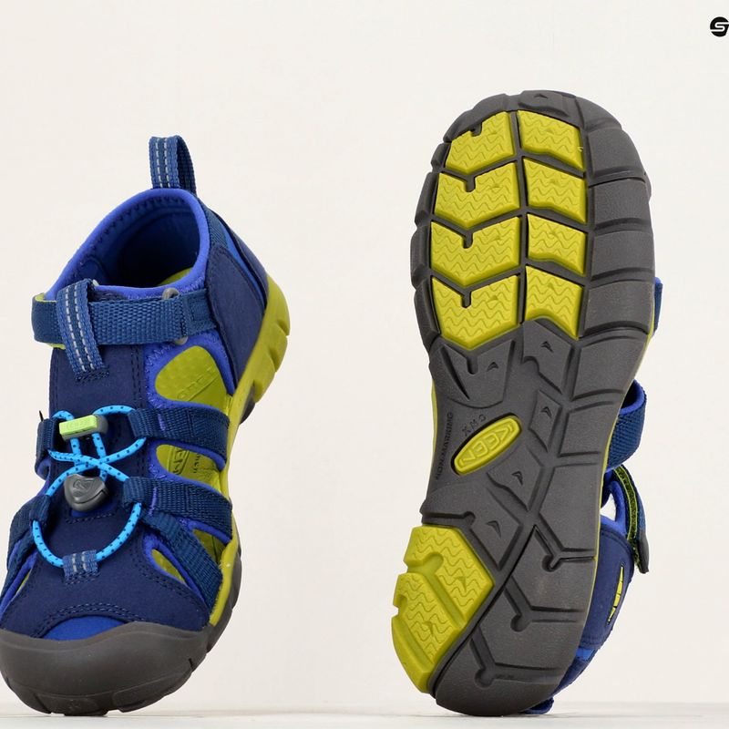 Сандалі дитячі KEEN Seacamp II CNX blue depths/chartreuse 9