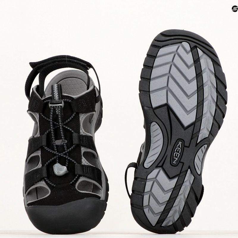 Сандалі трекінгові чоловічі KEEN Rapids H2 black/steel grey 9