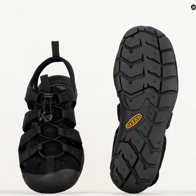 Сандалі трекінгові чоловічі KEEN Clearwater CNX triple black 16