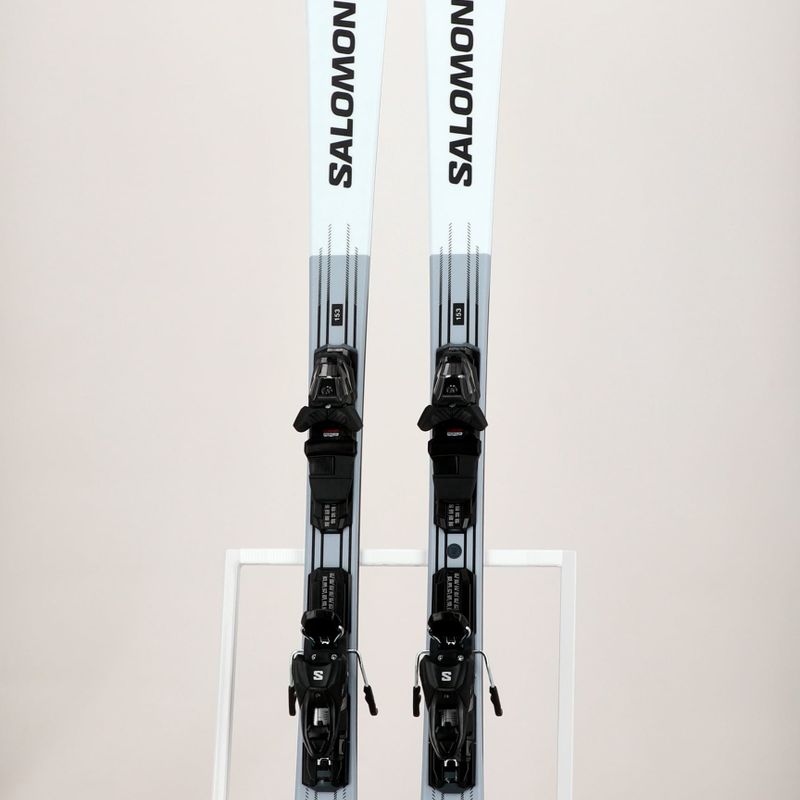 Гірські лижі Salomon S/Max 4 + M10 GW L80 білі/червоні/чорні 10