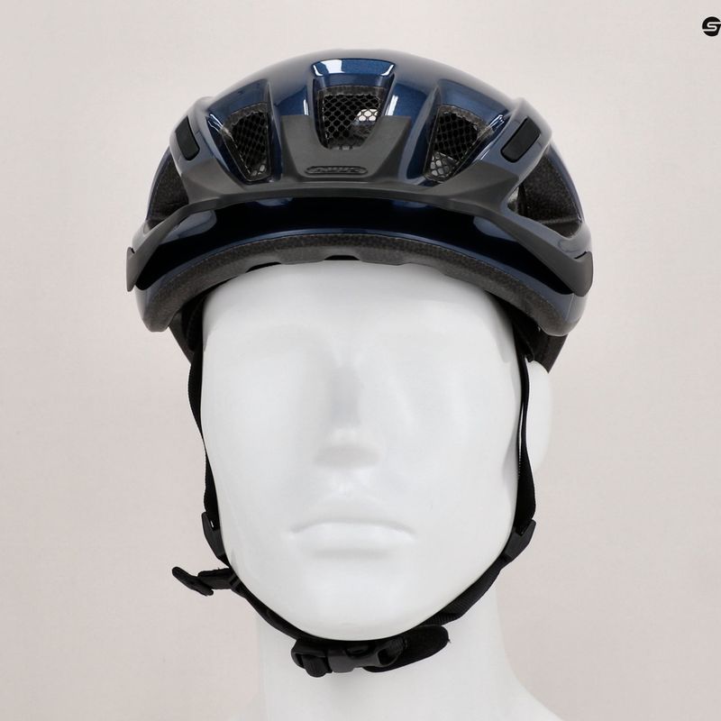 Шолом велосипедний ABUS Aduro 3.0 midnight blue 9