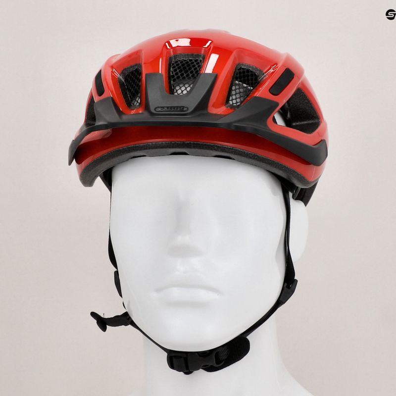 Шолом велосипедний ABUS Aduro 3.0 blaze red 9