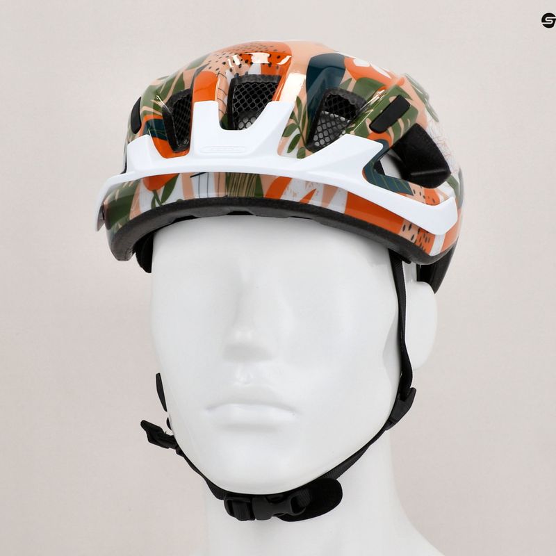 Шолом велосипедний ABUS Aduro 3.0 orange palm 10