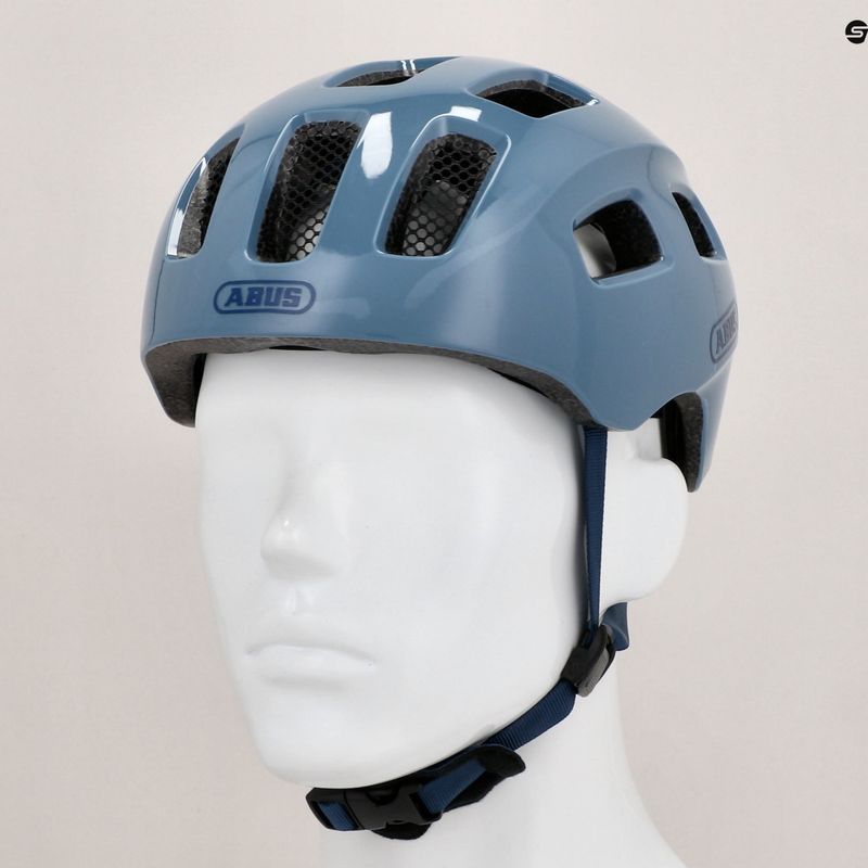 Шолом велосипедний дитячий ABUS Youn-I 2.0 гlacier blue 9