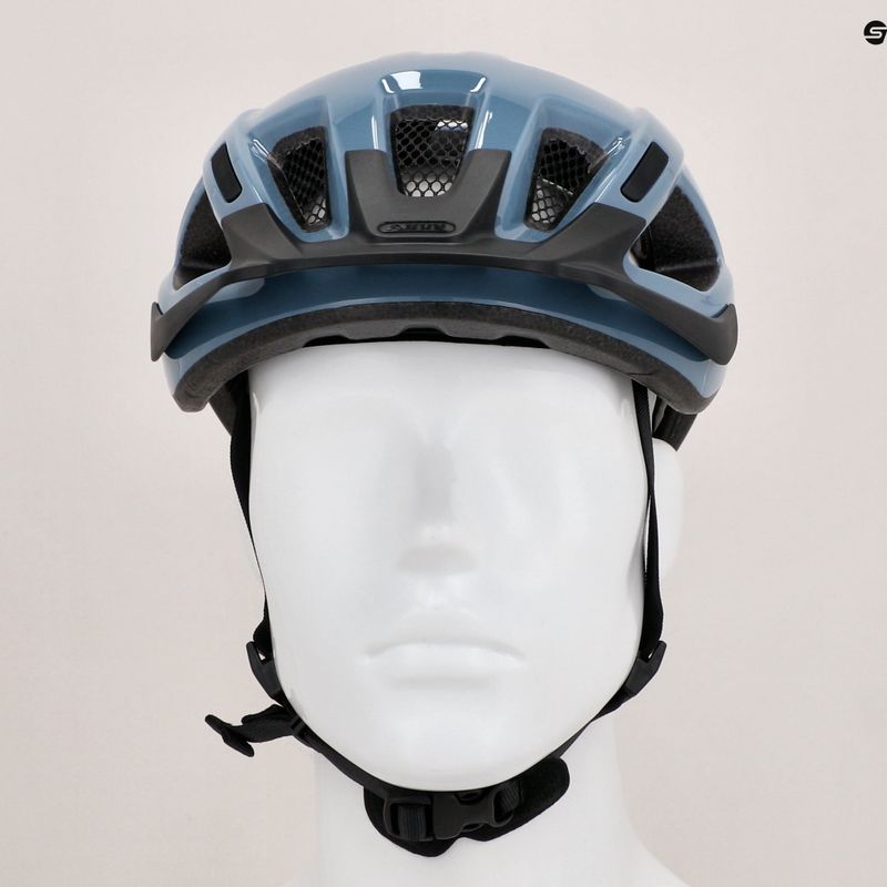Шолом велосипедний ABUS Aduro 3.0 гlacier blue 9