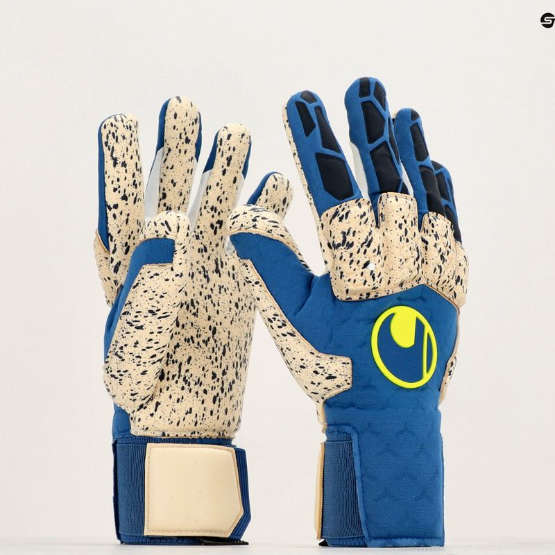 Рукавиці воротарські Uhlsport Hyperact Supergrip+ Reflex блакитні 101123001 7