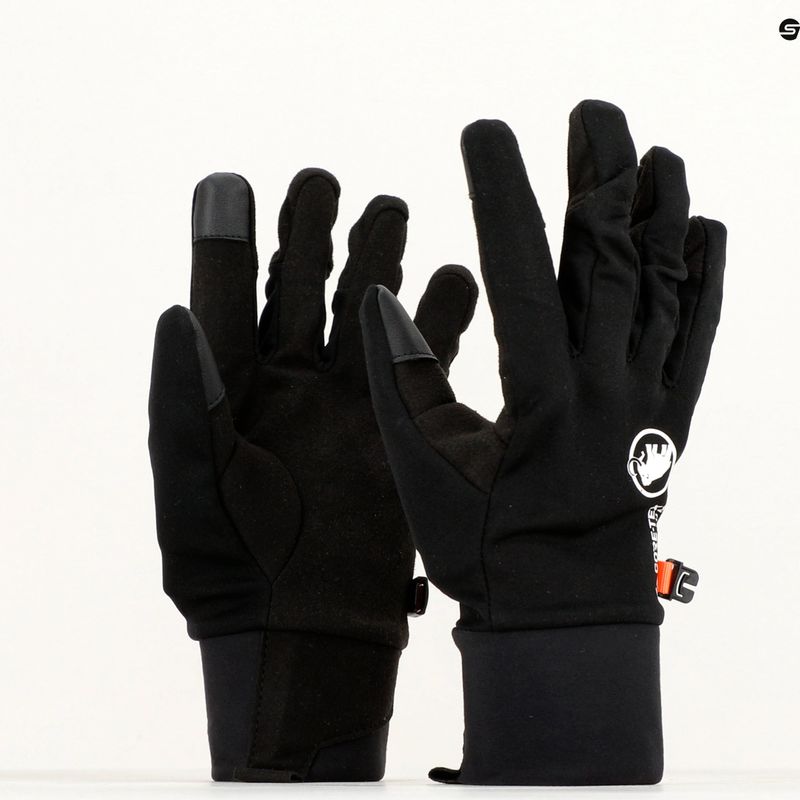 Рукавиці трекінгові Mammut Astro чорні 1190-00380-0001-1100 7