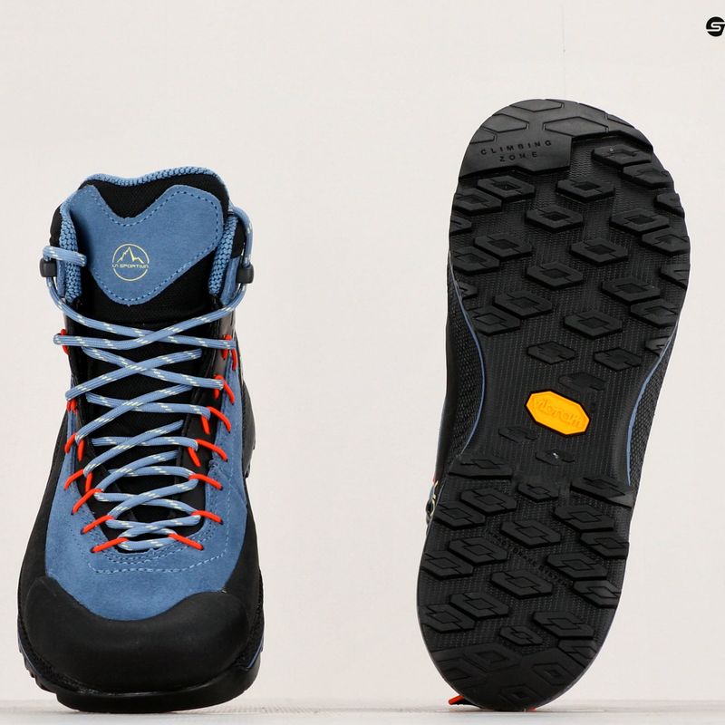 Черевики альпіністські жіночі La Sportiva TX4 Evo Mid GTX moonlight/cherry tomato 10