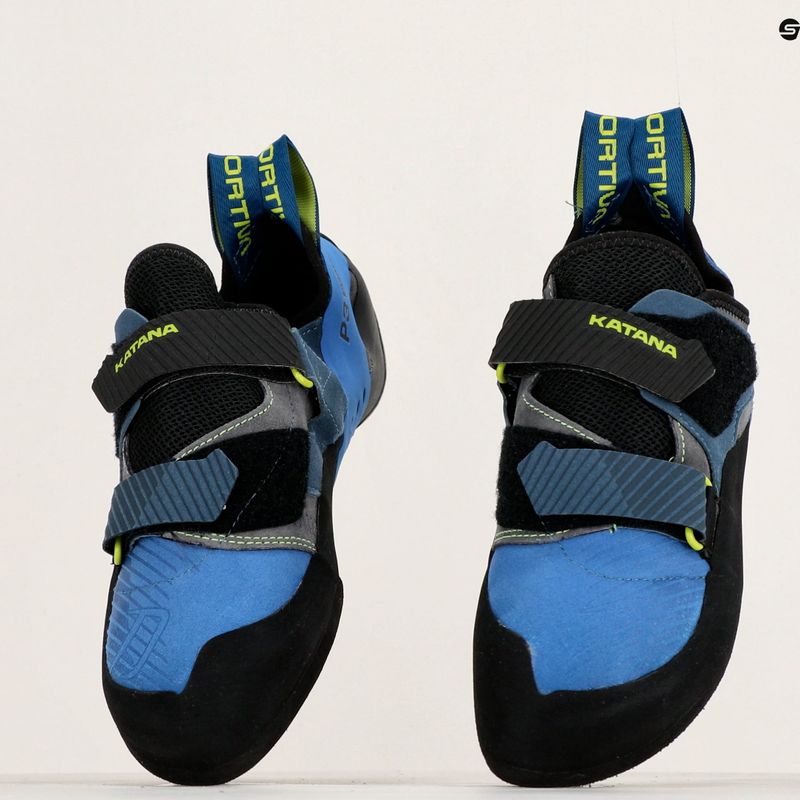 Черевики скелелазні чоловічі La Sportiva Katana electric blue/lime punch 10