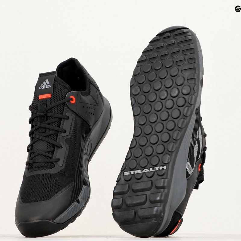 Кросівки велосипедні на платформі жіночі adidas FIVE TEN Trailcross LT core black/grey two/solar red 13