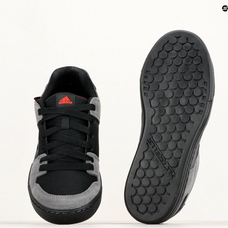 Кросівки велосипедні на платформі чоловічі adidas FIVE TEN Freerider grey five/core black/grey four FW2836 13