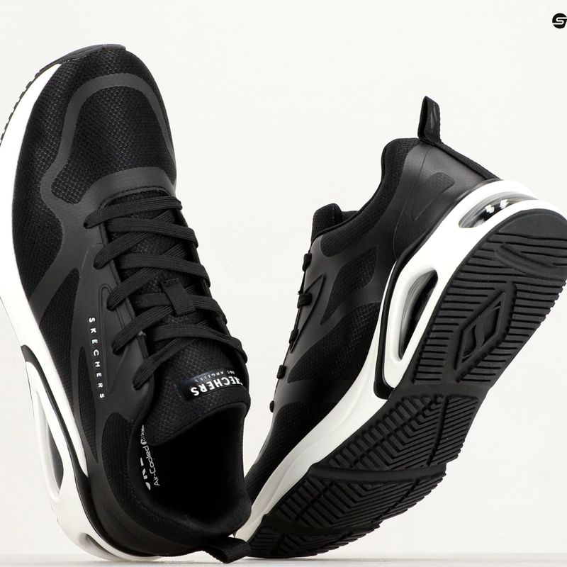 Кросівки чоловічі SKECHERS Tres-Air Uno Revolution-Airy black/white 12