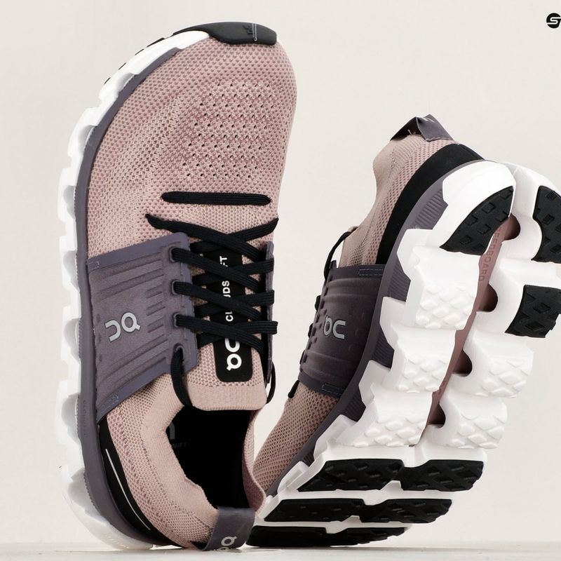 Черевики для бігу жіночі On Cloudswift 3 fade/black 11