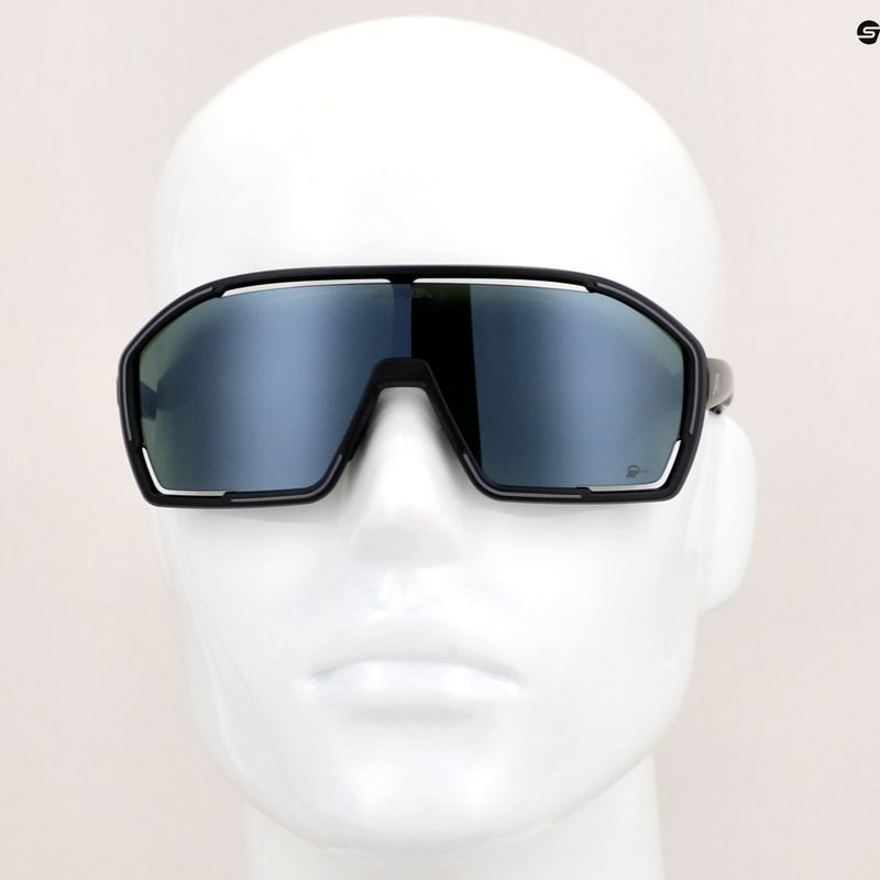 Окуляри сонцезахисні Alpina Bonfire Q-Lite black matt/silver mirror 7