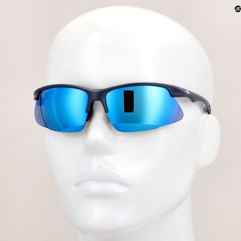 Окуляри сонцезахисні GOG Pico matt navy blue/polychromatic white-blue 10