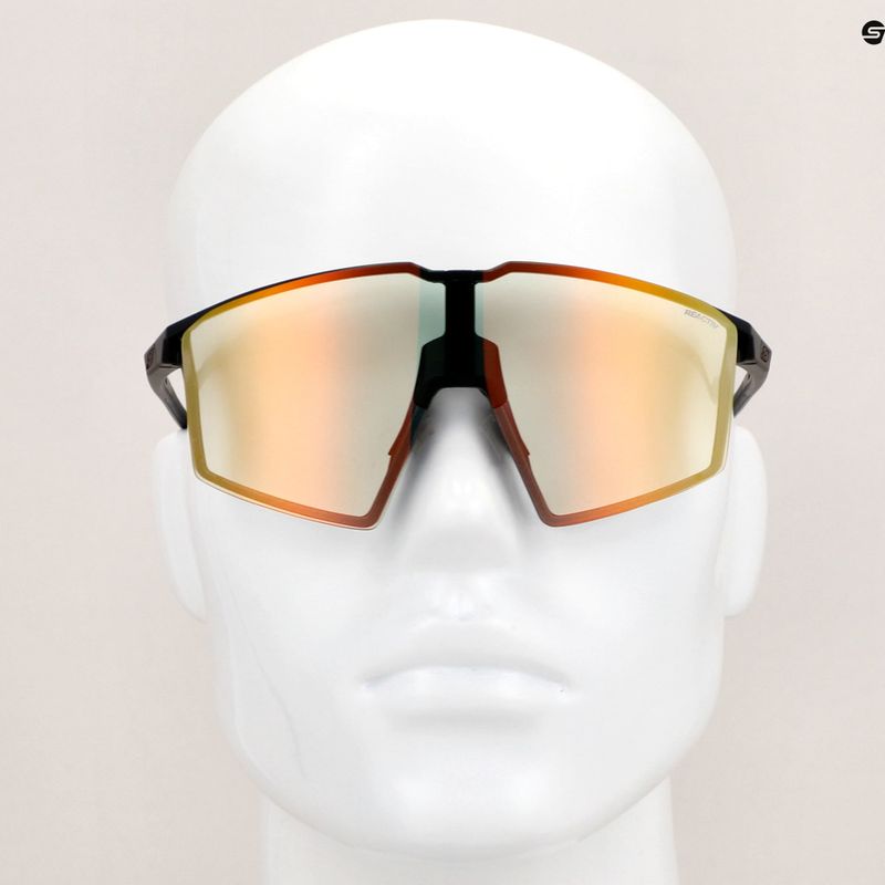 Julbo Edge Reactiv 1-3 Light Amplifier матовий чорний/переливчасті ir5/багатошарові червоні сонцезахисні окуляри 10