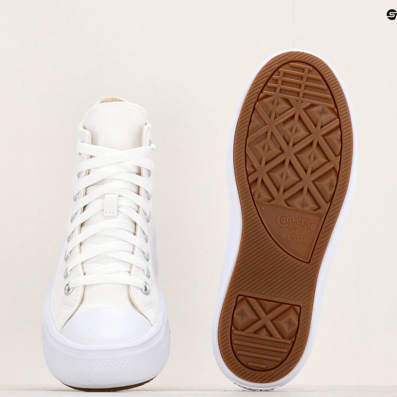 Кеди жіночі Converse Chuck Taylor All Star Move Platform Hi 568498C white/natural ivory/black 10