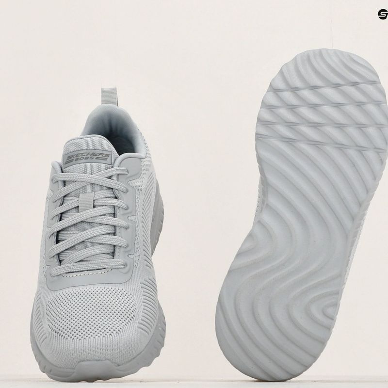 Черевики жіночі SKECHERS Bobs Squad Chaos Face Off light gray 10