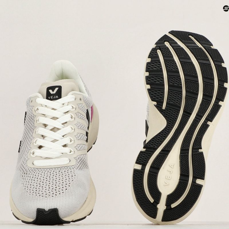 Жіночі кросівки VEJA Marlin V-Knit крейдяні/чорні/фіолетові 10