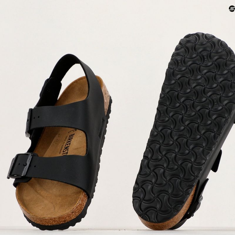 Босоніжки BIRKENSTOCK Milano BF Regular чорні 15