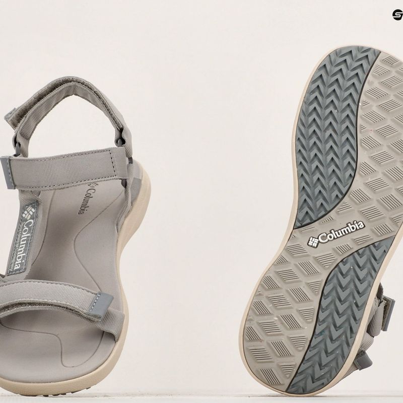 Босоніжки жіночі Columbia Globetrot flint grey/sea salt 20