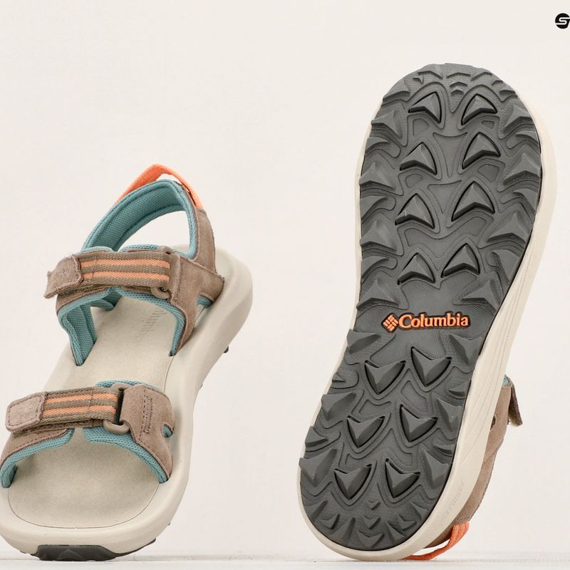 Босоніжки трекінгові жіночі Columbia Trailstorm Hiker 2 Strap fungi/apricot fizz 10